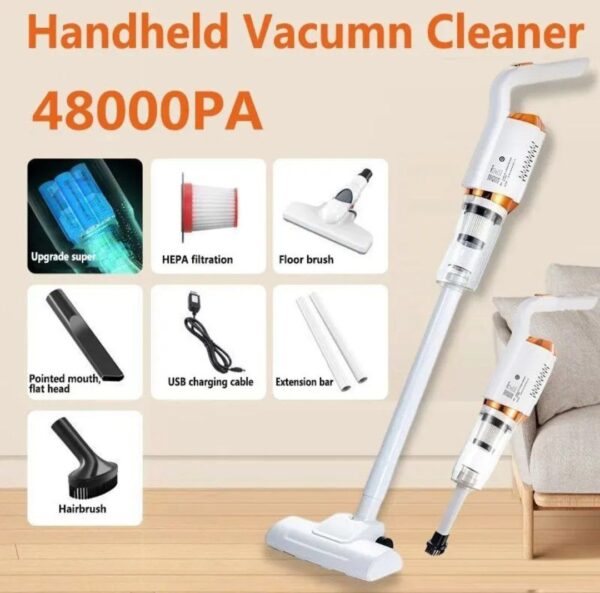 مكنسة كهربائية لاسلكية قوية