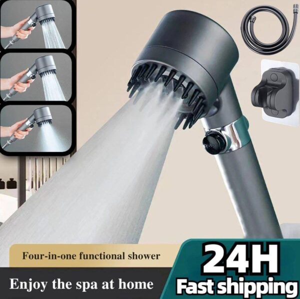 رأس دش فاخر متعدد الوظائف – تجربة استحمام راقية وصحية